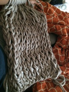 It's starting to look like a scarf!!!!